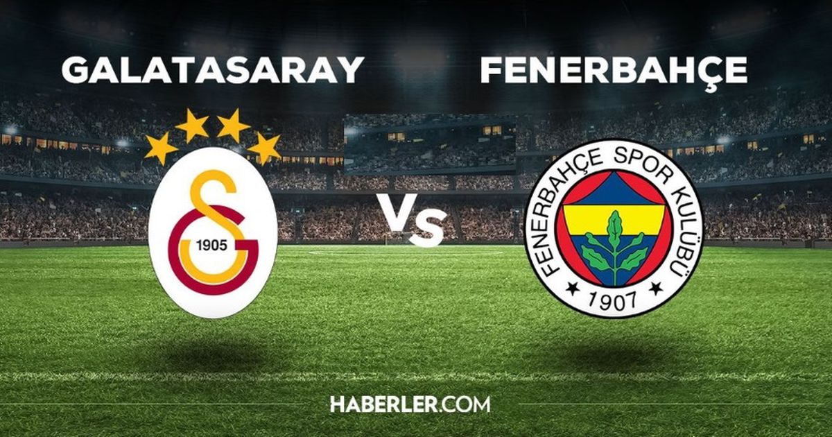 Galatasaray Fenerbahçe maçı ilk 11'i! GS FB derbi Galatasaray Fenerbahçe maçı 11'i belli oldu mu, ilk 11'de kimler var?